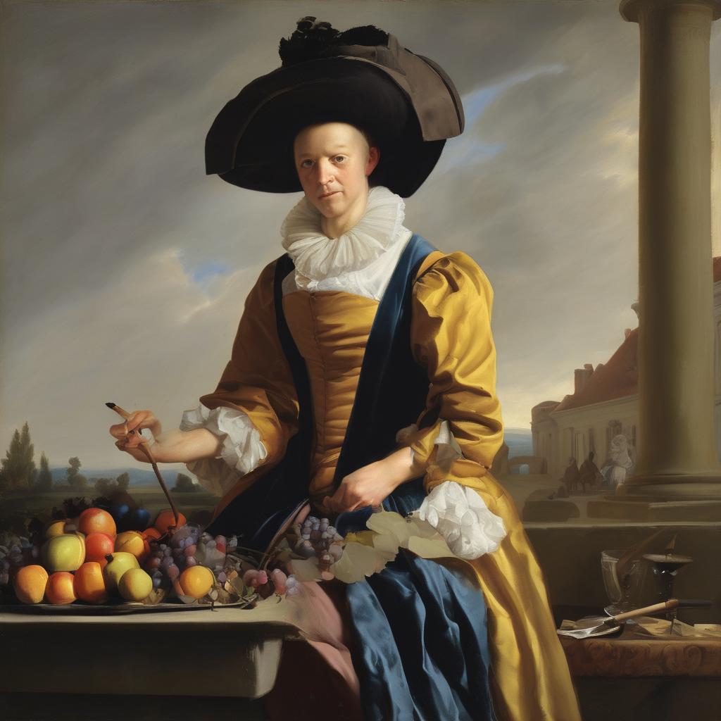 Το στιλ και η τεχνική του ζωγράφου